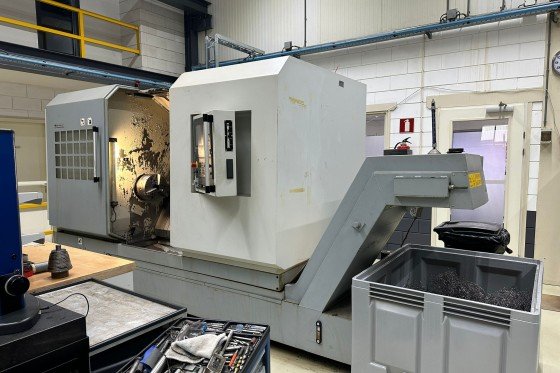 Tajmac Zps TCH 500 Prime 65 CNC Lathe Used Mach4Metal