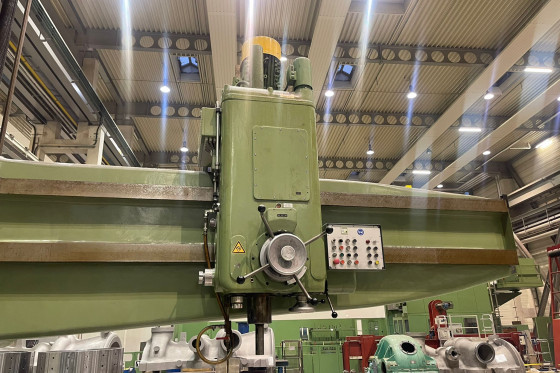 Kolb Hkh Radial Arm Drill Used Mach Metal