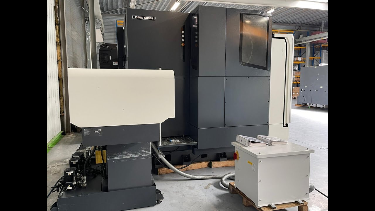 DMG MORI NVX 5080 3 Axis CNC Machine VMC Used Mach4Metal