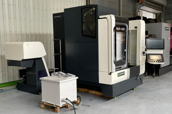 DMG MORI NVX 5080 3 Axis CNC Machine VMC Used Mach4Metal