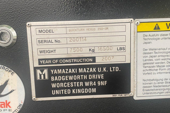 MAZAK - QTN 350 II - M 