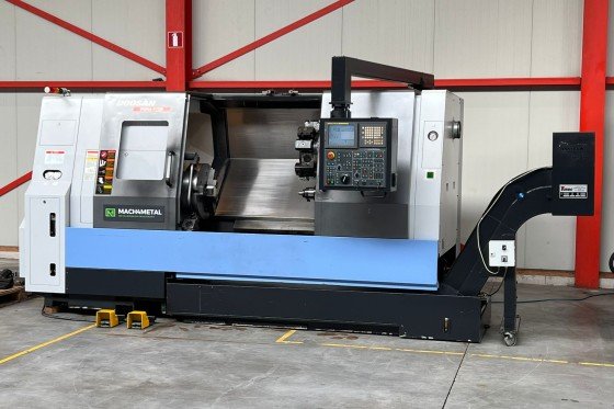 DOOSAN - PUMA 400 MB CNC Lathe with c-axis used | Mach4Metal