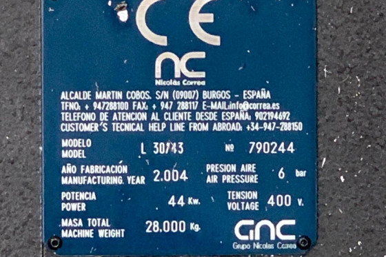 CORREA - L30/43
