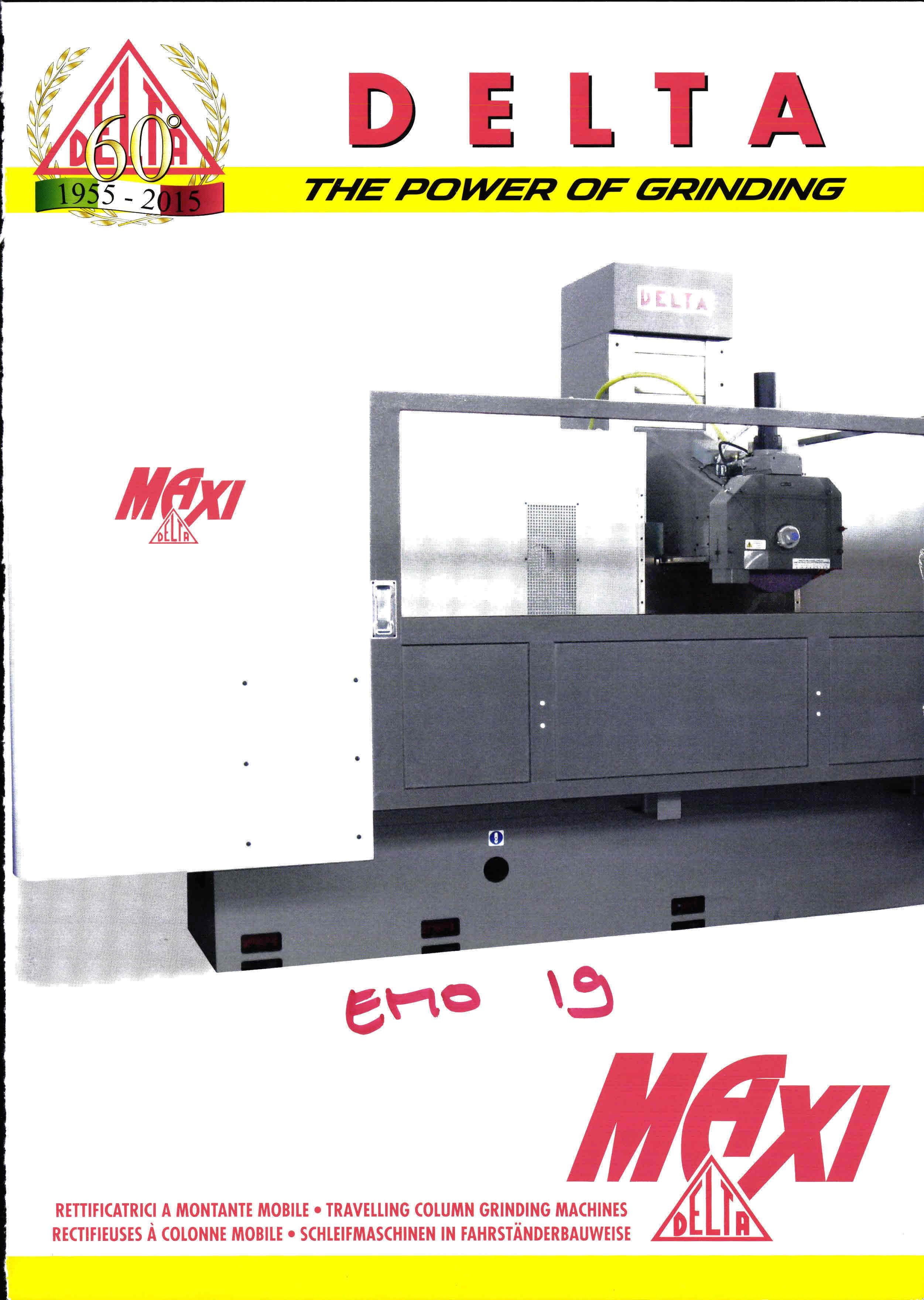 Delta maxi grinding machine | Mach4Metal