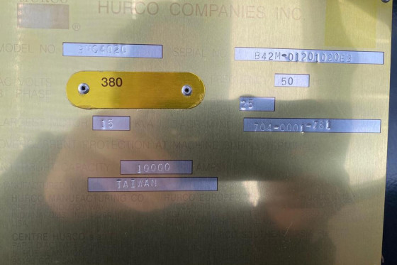 HURCO - BMC 4020