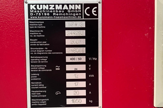 KUNZMANN - WF 4/3