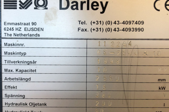 DARLEY - GS 2500 / 10