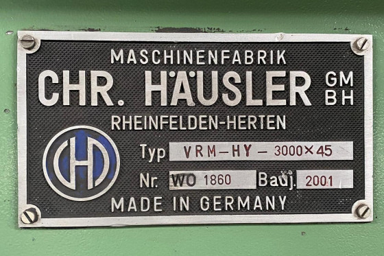 HAEUSLER - VRM-HY