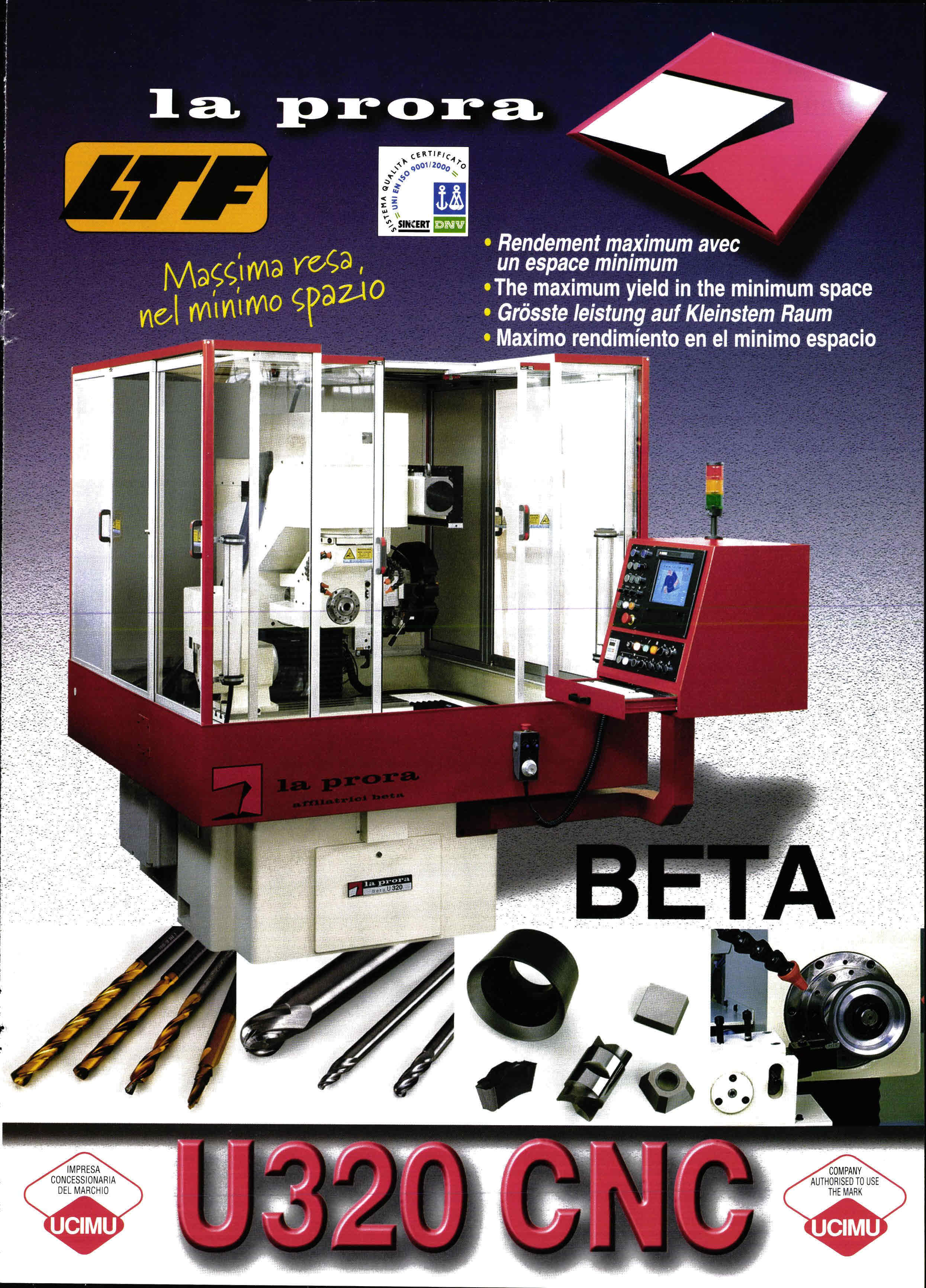 Ltf Machine LTF La Prora U 320 CNC milling | Mach4Metal