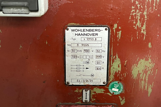 VDF Wohlenberg - V 1250 B