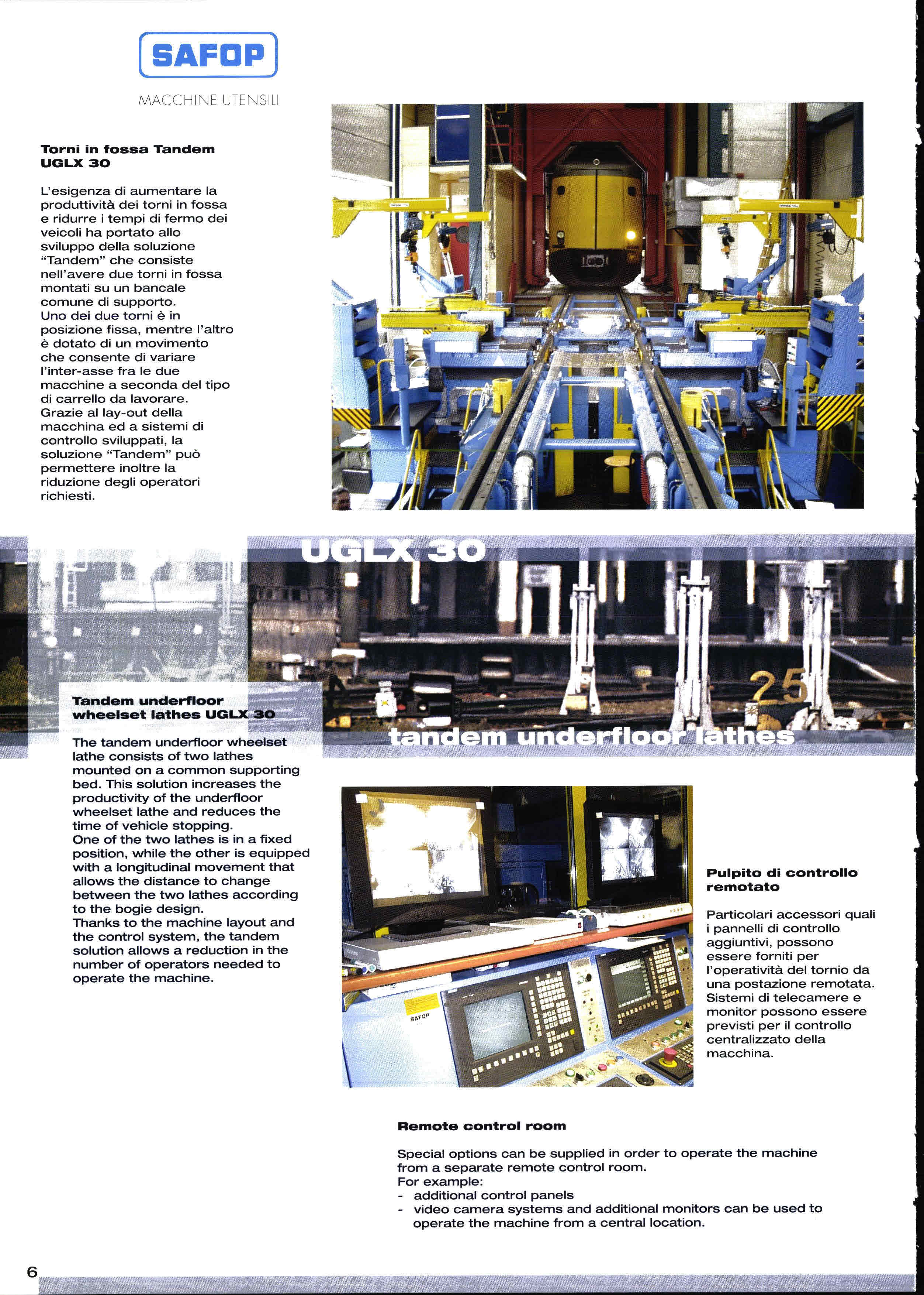 Safop Safop UGLX 30 railway lathe | Mach4Metal
