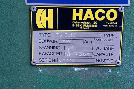 HACO - TS 3012