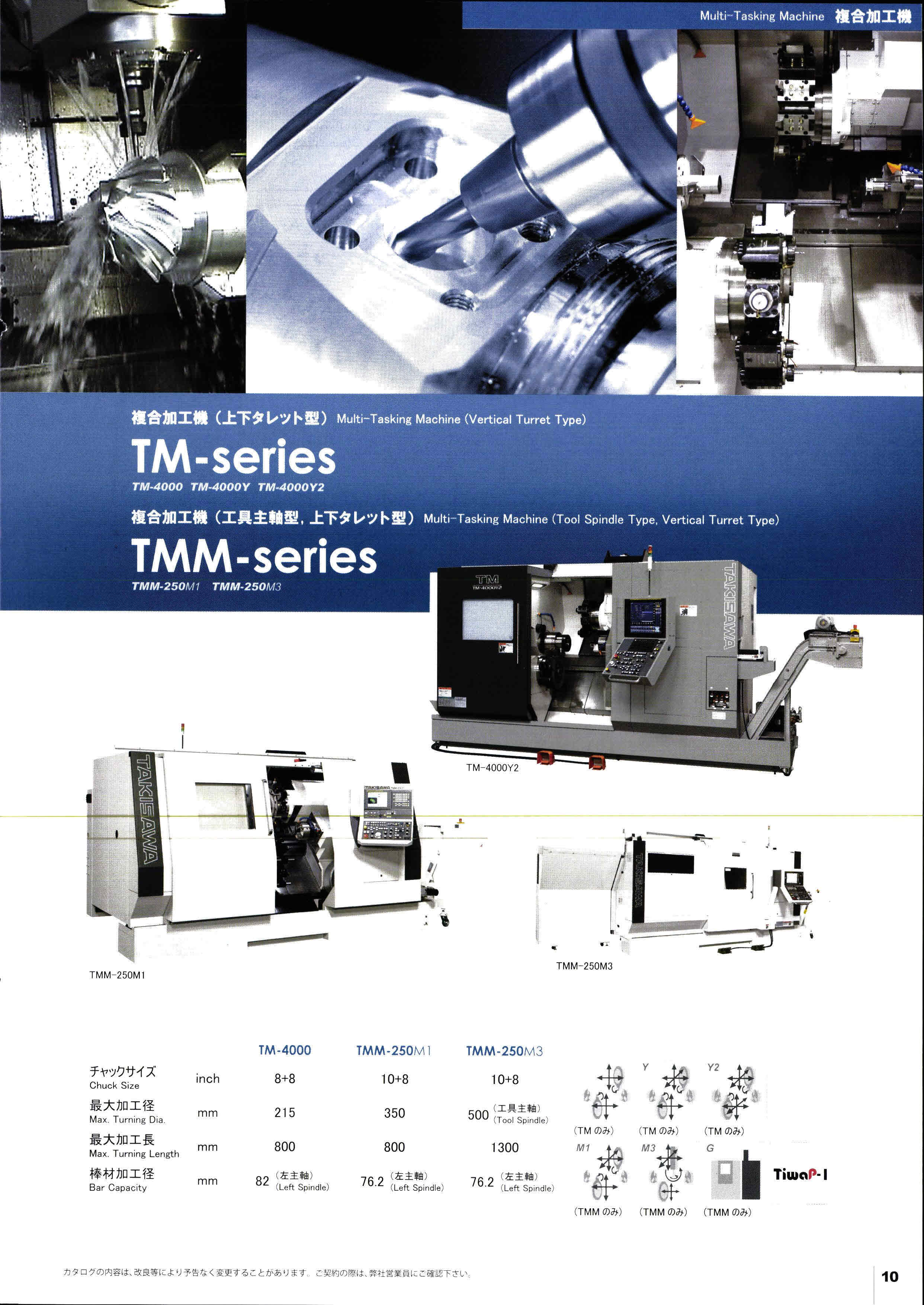 Takisawa TM Multi tasking machine VTT | Mach4Metal