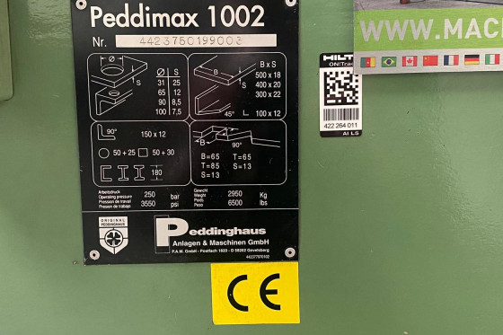 PEDDINGHAUS - Peddimax 1002 