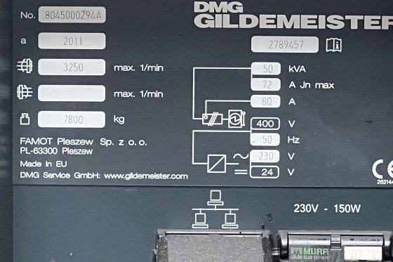 DMG Gildemeister - CTX 510 ECO V 1