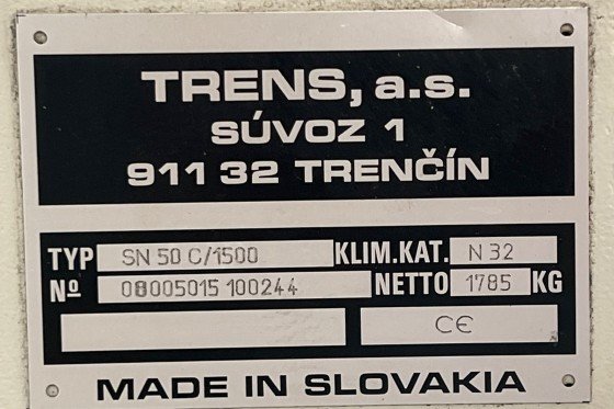 TOS TRENS - SN 50 C