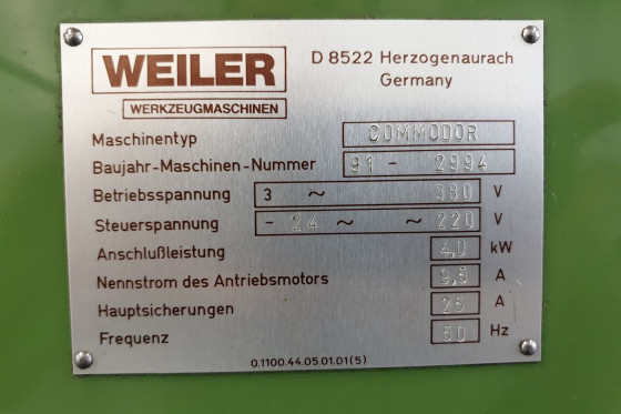 WEILER - COMMODOR