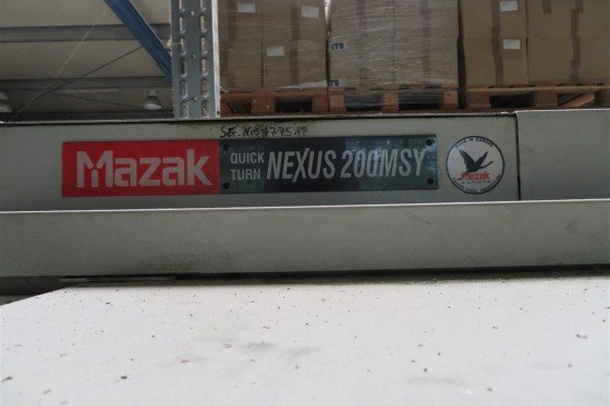 MAZAK - Quick Turn NEXUS 200 MSY CNC Lathe with y-axis used
