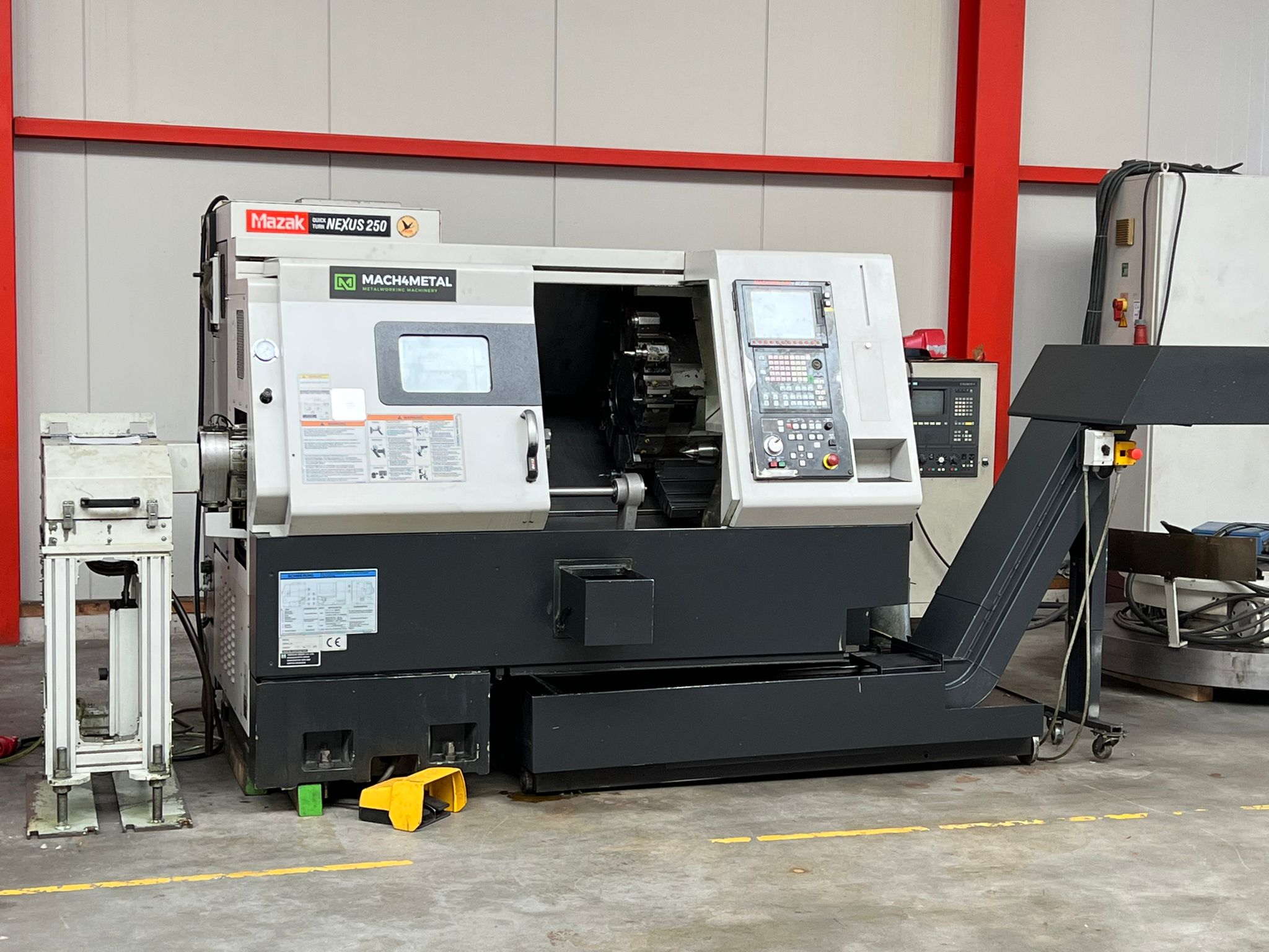 MAZAK - Quick Turn NEXUS 250 CNC lathe used | Mach4Metal