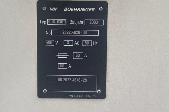 BOEHRINGER - DUS 630 Ti