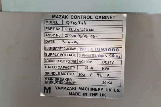 MAZAK - Quick Turn 10 CNC lathe used | Mach4Metal