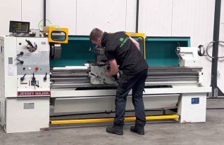 Jessey Major Universal turning lathe drehmaschine draaibank MACH4METAL