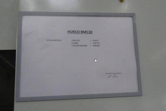 HURCO - BMC 30 