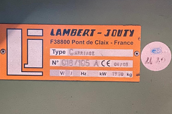 LAMBERT JOUTY - CZF 125