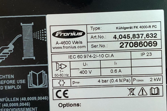 FRONIUS - TransPulse Synergic 2700