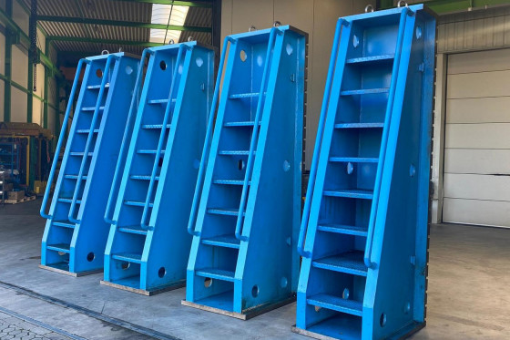 Angle plates 1000 x 800 x 2800 mm