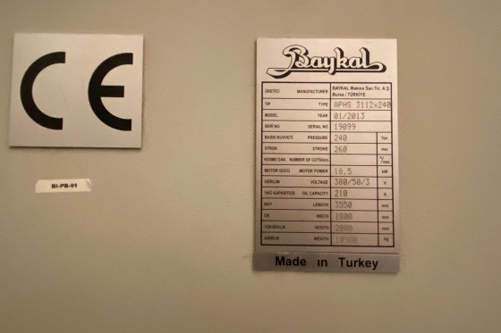 BAYKAL - APHS 3112 x 240