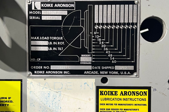 KOIKE ARONSON - HD100VF