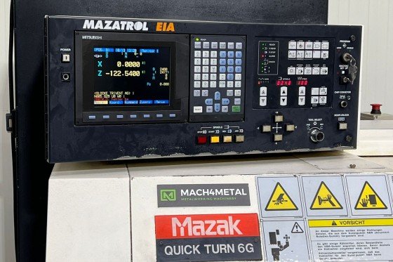 MAZAK - QUICK TURN 6G CNC lathe used | Mach4Metal