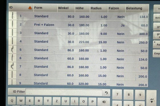 TRUMPF EHT - T8000Te 3D TOUCH