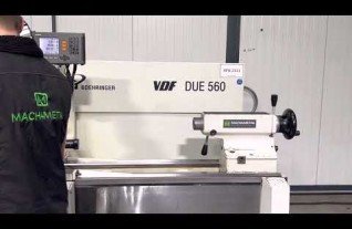 VDF Boehringer DUE 560 universal Turning Lathe Drehmaschine Draaibank new 2009