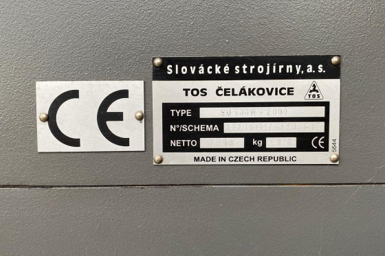 TOS - SU 100 H / 2000