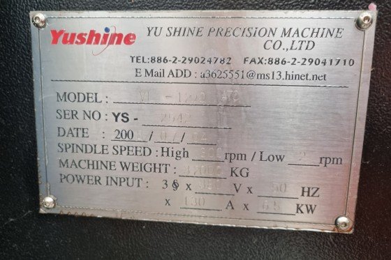 YU SHINE - VL 1200 ATC