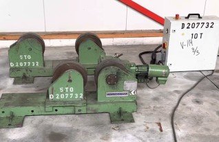 Heinrichsgluck KR10 welding rotator Mach4Metal rollenbock 7228