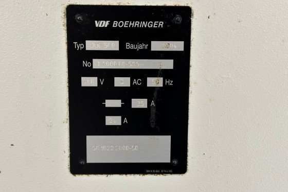 VDF BOEHRINGER - DUE 500