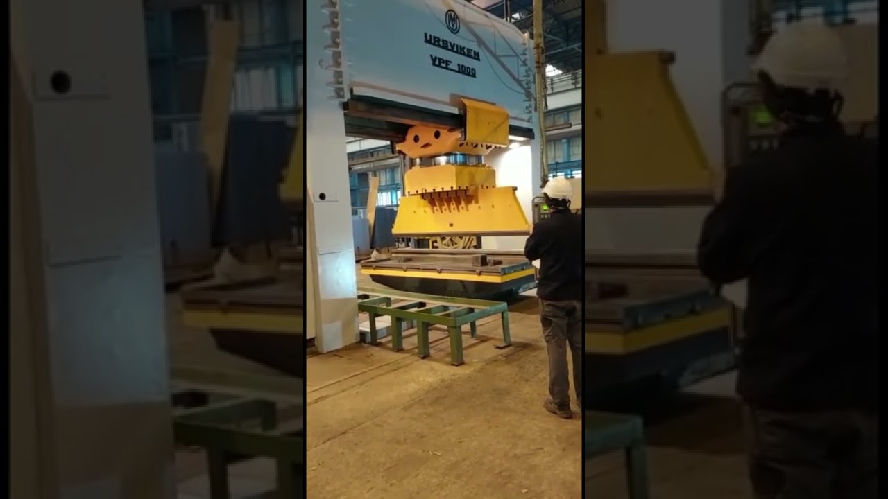 Ursviken - VPF 1000/800-5,0 Hydraulic press used | Mach4Metal
