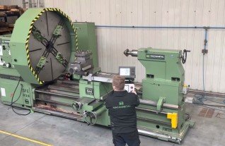Leopoldo Pontigia Turning lathe 1900 x 2000 mm MACH4METAL