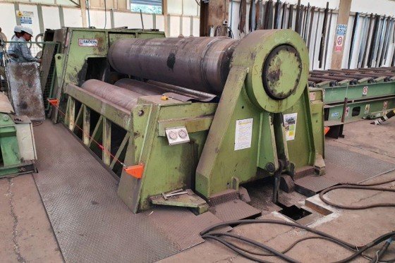 FACCIN - 4HEL 3166 4 roll plate bender used | Mach4Metal