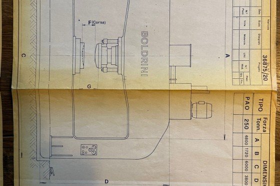 BOLDRINI - PAO 165 x 3500