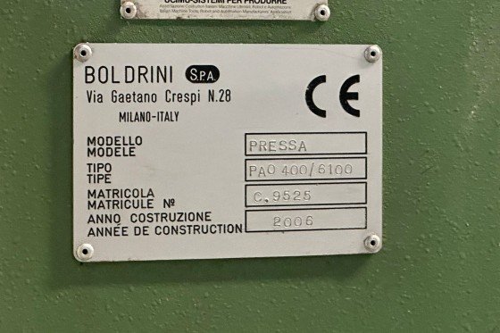 BOLDRINI - PAO 400 / 6100