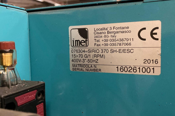 IMET - SIRIO 370 SH-E / ESC
