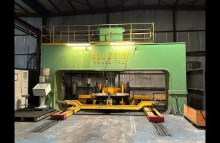 Boldrini POA 400 x 6100 MACH4METAL  Dishingpress tankboden Formingpress Tankbottom Boiler Diffuser