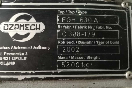 VOLZ - FGH 630 A