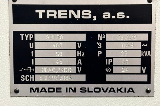 TOS TRENS - SUI 80