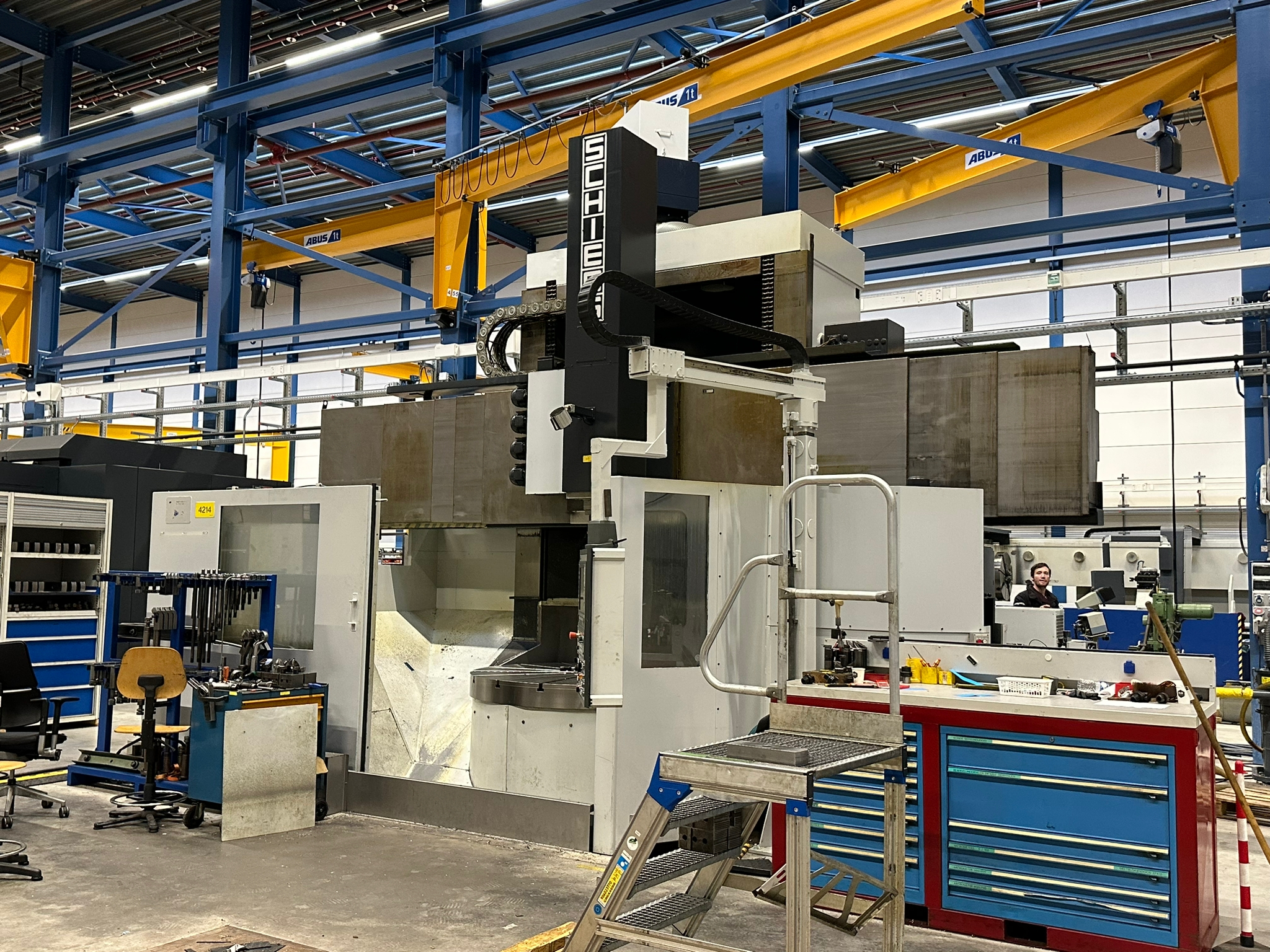 SCHIESS FRORIEP - 25 DS 200 CNC Vertical lathe used | Mach4Metal