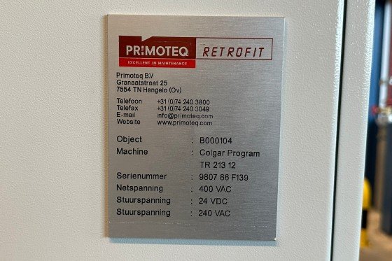 COLGAR - Program 213 TR 12